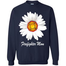Load image into Gallery viewer, Daisy Firefighter Mom Funny Firefighter Gift Women Sweatshirt On Mother’s Day, Birthday - Sweatshirt