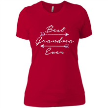 Load image into Gallery viewer, Best Grandma Ever Shirt Tribal Arrows Mother’s Day - Ladies' Boyfriend T-Shirt