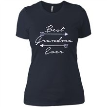 Load image into Gallery viewer, Best Grandma Ever Shirt Tribal Arrows Mother’s Day - Ladies' Boyfriend T-Shirt