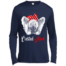 Load image into Gallery viewer, Chinese Crested Mom Tshirt, Birthday Gift, Mother Day Outfit - Canvas Long Sleeve T-Shirt