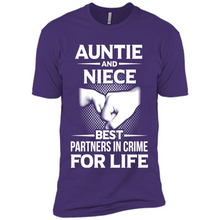 Load image into Gallery viewer, Aunt And Niece – Best Partners In Crime For Life, Best mother’s day - Premium Short Sleeve T-Shirt