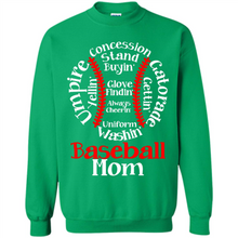 Load image into Gallery viewer, Baseball Mom Tee-Mother’s Day 2019 - Sweatshirt