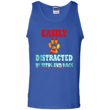 Load image into Gallery viewer, Easily Distracted By Jeeps And Dogs gift shirt for dog mom - Tank Top