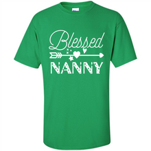 Load image into Gallery viewer, Blessed Nanny Christmas Mother’s Day Birthday Grandma - Shirt
