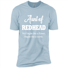 Load image into Gallery viewer, Aunt Of Redhead Definition Funny For Aunt On mother’s day - Premium Short Sleeve T-Shirt