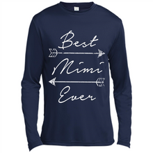 Load image into Gallery viewer, Best Mimi Ever Shirt Tribal Arrows Mother’s Day - Canvas Long Sleeve T-Shirt