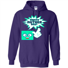 Load image into Gallery viewer, Cute Emoji With Heart Balloon Happy Mother Day - Hoodie