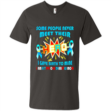Load image into Gallery viewer, Diabetes Mom -Hero - Men's V-Neck