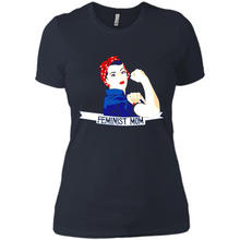 Load image into Gallery viewer, Feminist Mom mother’s day feminism 1 - Ladies' Boyfriend T-Shirt
