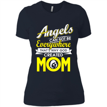 Load image into Gallery viewer, Angel Mom Tee 2019 Happy Mothers Day - Ladies' Boyfriend T-Shirt