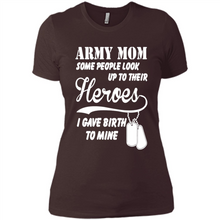 Load image into Gallery viewer, Army Mom Mother’s Day - Ladies' Boyfriend T-Shirt