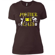 Load image into Gallery viewer, Cats T Shirt Hoodie Mother of Cats Mother’s Day - Ladies' Boyfriend T-Shirt