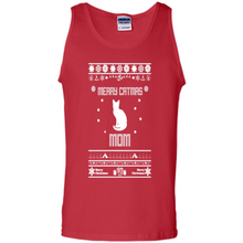 Load image into Gallery viewer, Cats T Shirt Hoodie Merry Catmas Mom Mother’s Day - Tank Top