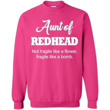 Load image into Gallery viewer, Aunt Of Redhead Definition Funny For Aunt On mother’s day - Sweatshirt