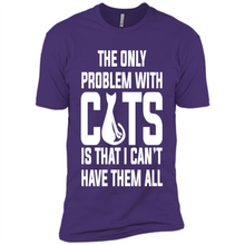 Load image into Gallery viewer, Cats T Shirt Hoodie Cats…I can’t have them all Mother’s Day - Premium Short Sleeve T-Shirt