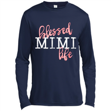 Load image into Gallery viewer, Blessed Mimi Life Shirt Gift for Grandma Mother’s Day - Canvas Long Sleeve T-Shirt