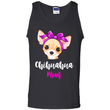 Load image into Gallery viewer, Chihuahua Mom With Purple Hairpin Funny mother’s day Gift For Dog Lovers - Tank Top