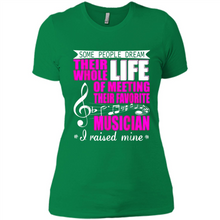 Load image into Gallery viewer, Favorite Musician – Funny sweet Mom Mother’s Day - Ladies' Boyfriend T-Shirt