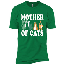 Load image into Gallery viewer, Cats T Shirt Hoodie Mother of Cats Mother’s Day1 - Premium Short Sleeve T-Shirt