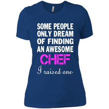 Load image into Gallery viewer, CHEF’S MOM Mother’s Day Gift ideas Funny - Ladies' Boyfriend T-Shirt
