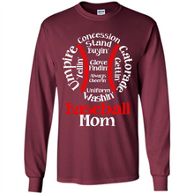 Load image into Gallery viewer, Baseball Mom Tee-Mother’s Day 2019 - Long Sleeve T-Shirt