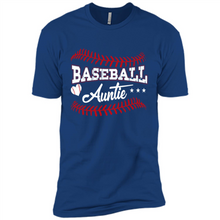 Load image into Gallery viewer, Baseball Auntie Softball Auntie Funny Gift For Mother’s Day - Premium Short Sleeve T-Shirt