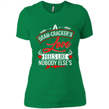 Load image into Gallery viewer, A Gram-Cracker’s Love Feels like nobody else’s Mother’ Day - Ladies&#39; Boyfriend T-Shirt