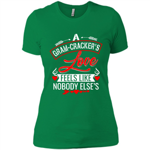 A Gram-Cracker’s Love Feels like nobody else’s Mother’ Day - Ladies' Boyfriend T-Shirt