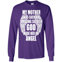 Load image into Gallery viewer, ANGEL MOM Mother’s Day - Long Sleeve T-Shirt