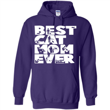 Load image into Gallery viewer, BEST CAT MOM EVER A LIFE WITH CATS - Hoodie