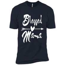 Load image into Gallery viewer, Blessed Mama – Funny And Novelty Gift On Mother’s Day - Premium Short Sleeve T-Shirt