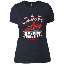 Load image into Gallery viewer, A Gram-Cracker’s Love Feels like nobody else’s Mother’ Day - Ladies&#39; Boyfriend T-Shirt
