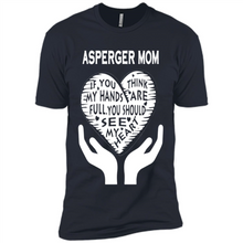 Load image into Gallery viewer, Asperger Mom Mother’s Day - Premium Short Sleeve T-Shirt