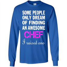 Load image into Gallery viewer, CHEF’S MOM Mother’s Day Gift ideas Funny - Long Sleeve T-Shirt