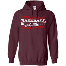 Load image into Gallery viewer, Baseball Auntie Softball Auntie Funny Gift For Mother’s Day - Hoodie