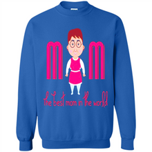 Load image into Gallery viewer, Best Mom World Cartoon Mother’s Day - Sweatshirt