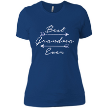 Load image into Gallery viewer, Best Grandma Ever Shirt Tribal Arrows Mother’s Day - Ladies' Boyfriend T-Shirt