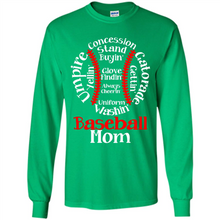 Load image into Gallery viewer, Baseball Mom Tee-Mother’s Day 2019 - Long Sleeve T-Shirt
