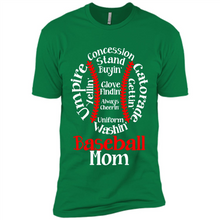 Load image into Gallery viewer, Baseball Mom Tee-Mother’s Day 2019 - Premium Short Sleeve T-Shirt