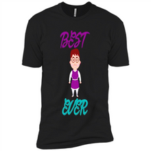 Load image into Gallery viewer, Best Mom Ever Cartoon Mother’s Day - Premium Short Sleeve T-Shirt
