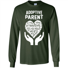 Load image into Gallery viewer, Adoptive Parent Mother’s Day - Long Sleeve T-Shirt