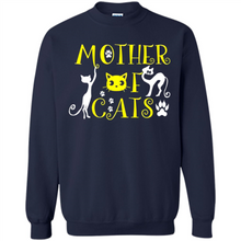 Load image into Gallery viewer, Cats T Shirt Hoodie Mother of Cats Mother’s Day - Sweatshirt