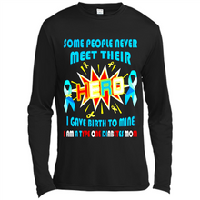 Load image into Gallery viewer, Diabetes Mom -Hero - Canvas Long Sleeve T-Shirt