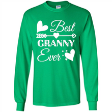 Load image into Gallery viewer, Best Granny Ever Christmas Mother’s Day Birthday - Long Sleeve T-Shirt