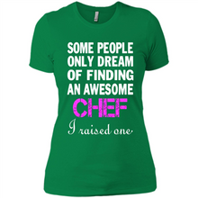 Load image into Gallery viewer, CHEF’S MOM Mother’s Day Gift ideas Funny - Ladies' Boyfriend T-Shirt