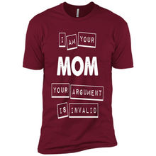 Load image into Gallery viewer, Argument Invalid Mom Mother’s Day - Premium Short Sleeve T-Shirt