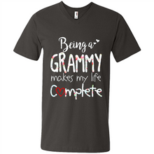 Load image into Gallery viewer, Being A Grandmy Makes My Life Complete – Memorable Mother’s Day Gift For Grandmother - Men's V-Neck