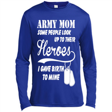 Load image into Gallery viewer, Army Mom Mother’s Day - Canvas Long Sleeve T-Shirt