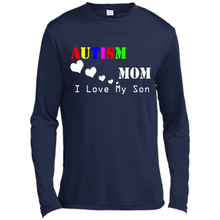 Load image into Gallery viewer, Autism mon t shirt Mothers Day - Canvas Long Sleeve T-Shirt