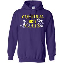 Load image into Gallery viewer, Cats T Shirt Hoodie Mother of Cats Mother’s Day - Hoodie